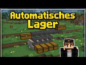 Dieses automatische Lager sortiert ALLES (Minecraft Tutorial)