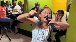 9-Year-Old Mississippi Girl Steals The Show With Viral Rap Performance At Local Restaurant