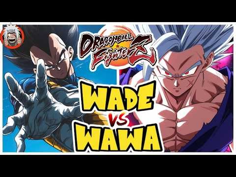 DBFZ Wawa vs Wade (GokuUI, Vegito, Gohan) vs (GokuUI, Vegeta, Cell) 1.42