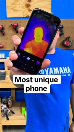 This Phone Could See Heat! 🤯 #shorts #video #viral