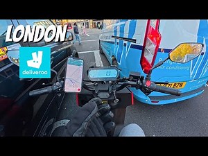 A Perfect Day Delivering in London! Deliveroo Rider POV