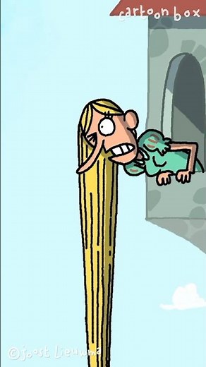 When Rapunzel Lets Down Her Hair 😂