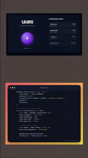 How to Make an Idle Clicker Upgrade Game 💻 🎯 🔥 ✨