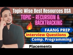 Resources to Master Recursion & Backtracking | DSA Data Structures | Recursion Interview Questions