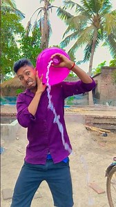 Uncle Ha shows you how to cover a water container when the lid is missing. Enjoy the video! 😝😝😝