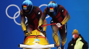 Germany’s Friedrich leads two-man at midpoint