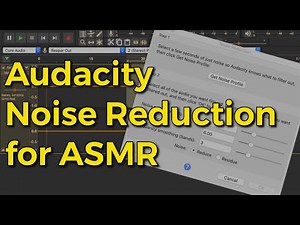 Tutorial: Audacity Noise Reduction for ASMR // Soft Spoken, Tutorial, Binaural