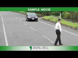 SAMPLE｜高齢歩行者の交通安全 こんな横断、危険です｜交通安全動画データ販売 Chiba-Edu DLshop