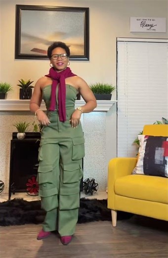 Loving This Jumpsuit! Styling Tips for Fall #tubejumpsuit #fashion