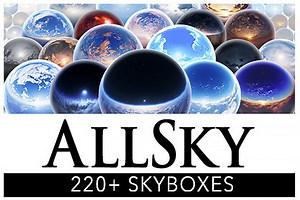 AllSky - 220  Sky / Skybox Set | AssetStoreまとめ 割引情報 beta