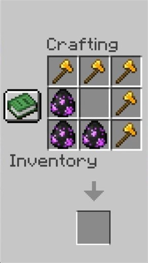 Crafting the ENDERMAN AXE in Minecraft! 👁️🪓#minecraft