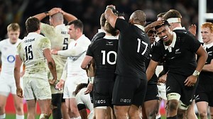 New Zealand 16-15 England: All Blacks cling on to edge thrilling first Test in Dunedin
