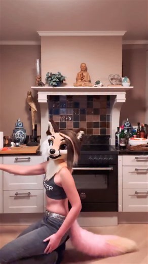 🌸 Vix 🌸 | New tail motion for even more tail action UwU 🖤🐾 . . Tail Core by Jays boingy tails . . . . . #furry #fursuit #furryfandom #furrygirl... | Instagram