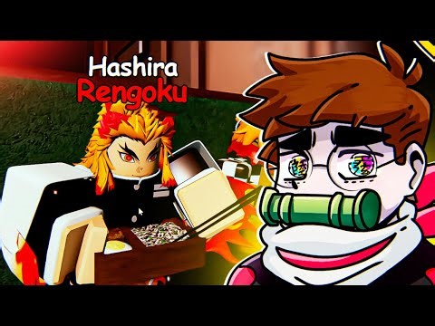 I helped HASHIRA RENGOKU on a SECRET MISSION in Project Slayers