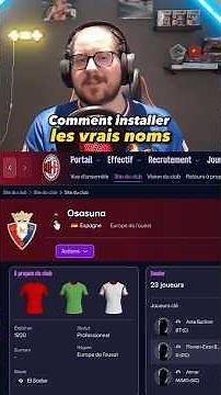 Useful FM26 Tutorials: (2) Installing Real Names on FM26