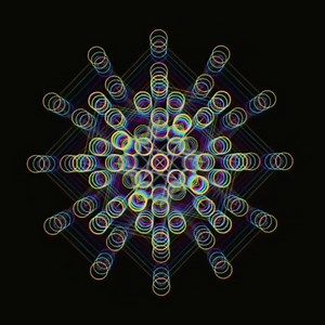 Created using Omnigeometry software. Art by @psychedelicpourhouse | OmniGeometry