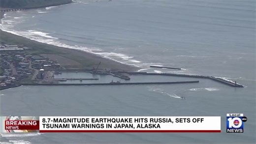 Massive earthquake in Pacific Ocean sets off tsunami warnings