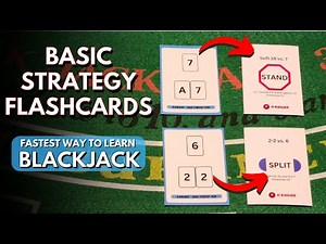 Basic Strategy Flashcards For BLACKJACK - Fastest Way to Learn Basic Strategy