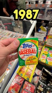 Let’s open a pack of 1987 Topps Baseball Card Pack #baseballcards #sportscards #packopening | American Arbitrage Cards
