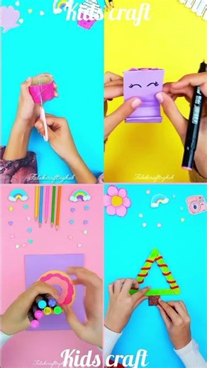4 Easy DIY Crafts You’ll Love 💖 | Paper Craft CompilationCute | DIY Ideas for School & Fun #DIYCraft