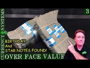 Searching $1,000 and finding tons of Fancy Serial Numbers.