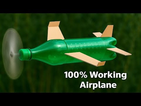 How to make a Airplanes from used bottles | Making airplanes from bottles brings unexpected results