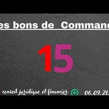 un bon de commande c'est quoi ?
