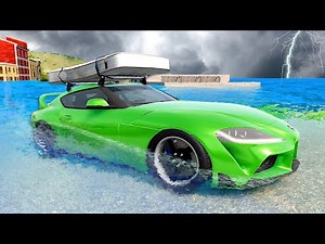 BeamNG But The Ocean Is Rising!