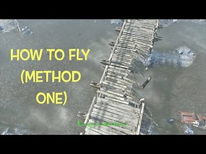 Fallout 4 ~ How To Fly W/O A Jetpack (Method One)