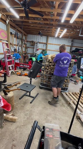 12K views · 88 reactions | Wolfe Ridge bagger is faster than the expensive wrapper. #firewood #bundles #shorts #sidehustle #fire | Lillysfarmandfirewood | Facebook