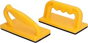 Safety Push Block, 2 Pack Ergonomic Wood Cutting Push Up Stick Block, Heavy Duty Woodworking Pushblock for Table Saw, Jointers, Router Tables, Shapers & Band Saws (Yellow) - Amazon.com