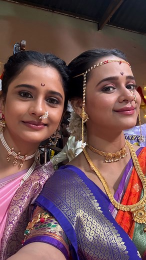 Madhura Joshi on Instagram: "Asha amhi doghi ♥️♥️♥️♥️♥️ Thank you @tuhiremazamitwafp @ishwari_arnav_editz For this beautiful edit 🤗🤗"