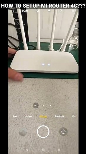 How to setup Mi Router 4C with Mi WiFi app