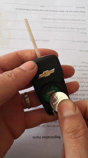 Step-by-Step Chevrolet Key Fob Battery Replacement Tutorial for All Models