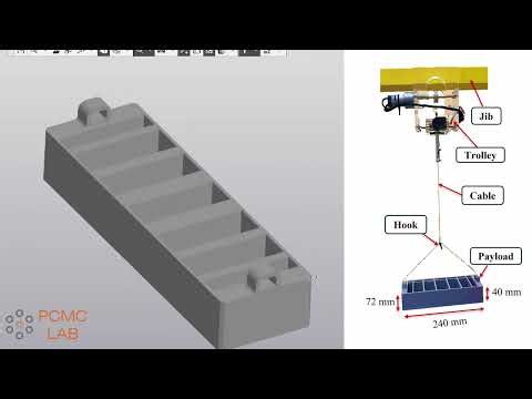 Tower crane: advanced control mititgating swing in the presence of wind