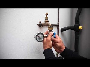 Suspected Water Leak - Pressure Testing Main Lines