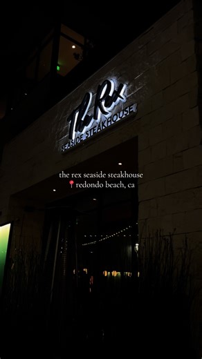 for all my south bay friends, the rex is a MUST for a fine dining experience that's comforting and delicious 💌 strongly recommend their ribeye and tour of wagyu! shoutout to chef walter nunez for an unforgettable experience in celebration of my 26th birthday 🧑‍🍳 @Therexsteakhouse #steakhouse #southbayfoodie #southbayeats