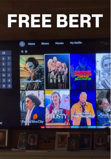 Set a reminder for my show, FREE BERT, coming out on JANUARY 22ND. Take a look at all my other stuff while you’re on Netflix. @Netflix Is A Joke #FreeBert #Netflix