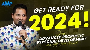 Walk into 2024 with prophetic impartation, insight & preparation! Register for The School of Advanced Prophetic Personal Development for 2024 with Prophet Jerome Fernando! Visit www.time2soar.org/amp/appd #prophetjeromefernando #amp #personaldevelopment #christianity #prophetic Copyright Statement * Copyright 2023 - All material, video, imagery, audio, brand logos, and brand names are subject to copyrights owned by PJFM Trust and PJFM Global. Any reproduction or republication of all or part of t