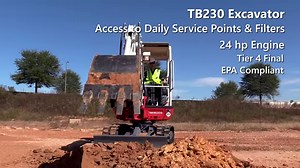 For more information on the TB230 or any other Takeuchi machine check out our website at www.takeuchi-us.com | Takeuchi