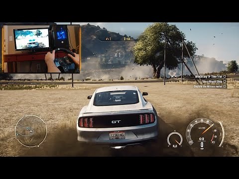 HOW TO - NEED FOR SPEED STEERING WHEEL | RIVALS #nfs