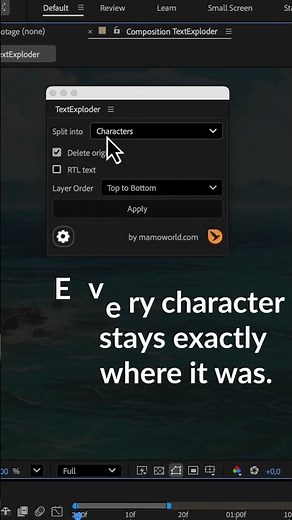 Splitting text into layers shouldn’t be manual.