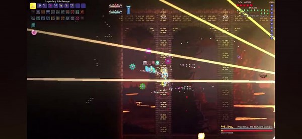 Terraria Calamity Infernum: Providence vs. Devourer Cutscene