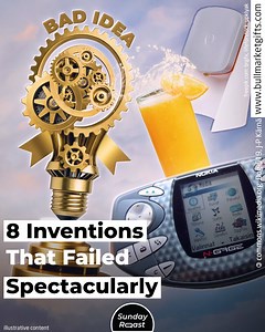 309K views · 3.5K reactions | From daylight motion pictures to a Wi-Fi juicer, you have to ask what the inventors were thinking. | Sunday Roast | Facebook