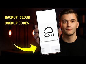 How To Backup iCloud Backup Codes 2025 (QUICK FIX) (2026)