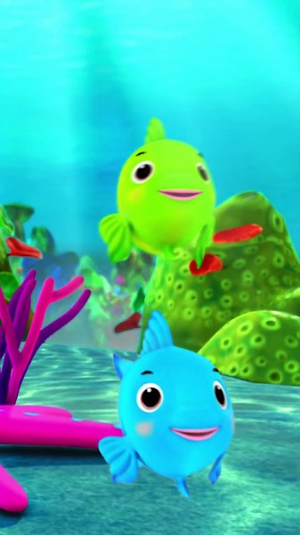 🌊 Under the Sea! Let’s Count 1 to 10 Fish! #Shorts #Viral #Kidscartoons