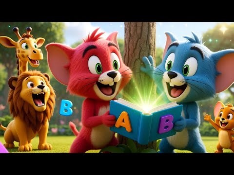 🌟 Fun Learning Adventure with Tom & Jerry | ABC & Animal Names for Kids!