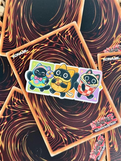 Yummy Stickers (cooky, Lollipo, and Cupsy) Inspired by Yu-gi-oh – TCG Stickers Matte & Waterproof | for Laptops, Deck Boxes, and More - Etsy