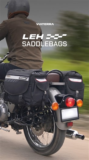 LEH 100% Waterproof Saddlebags | Built for the Long Ride