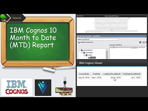 IBM Cognos 10 Month to Date (MTD) Report